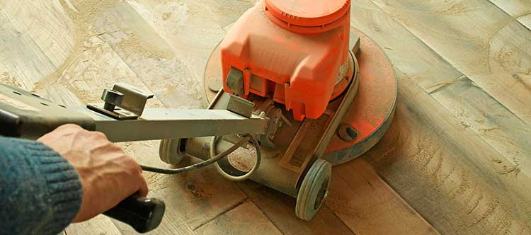 Sanding Hardwood Floors