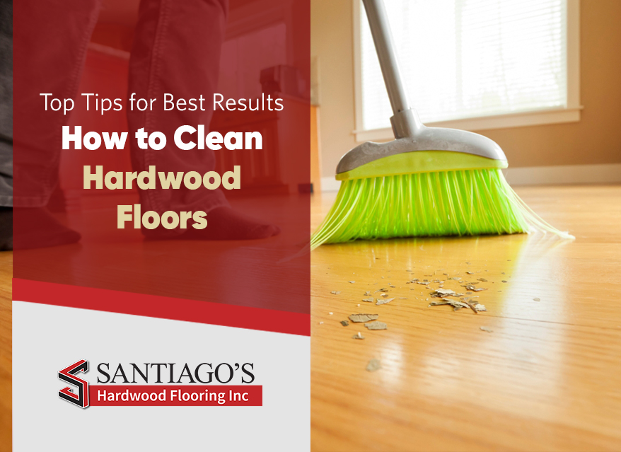 Step-by-step guide on how to clean hardwood floors using best practices.